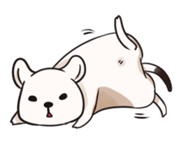 Naughty White mink-Sherry daily life sticker #13329491