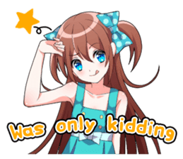 Cheerful moe girl, Meitan! Vol.5 [ENG] sticker #13329539