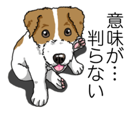 Daily JRT( Jack Russell terrier) sticker #13330685
