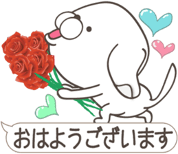 Good morning doggie sticker #13331015