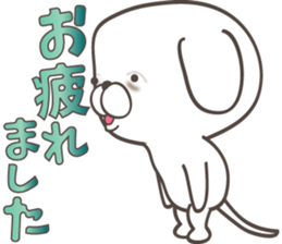Good morning doggie sticker #13331024