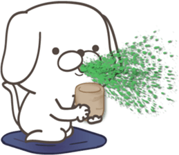 Good morning doggie sticker #13331042