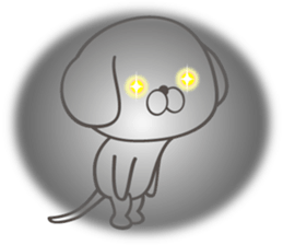 Good morning doggie sticker #13331045