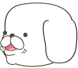 Good morning doggie sticker #13331046