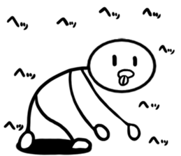 Srick man sticker #13331135