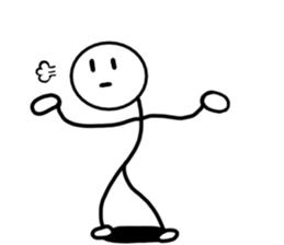 Srick man sticker #13331138