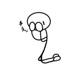 Srick man sticker #13331149