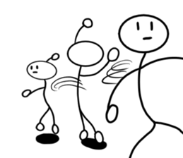 Srick man sticker #13331151