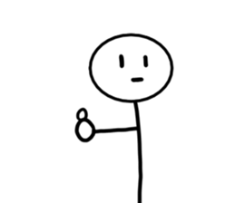 Srick man sticker #13331168