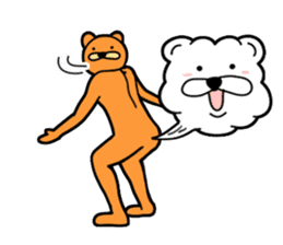 Kuma & Puu chan in the world[Don't Move] sticker #13331195