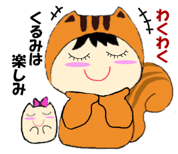Kurumi's Sticker sticker #13331743