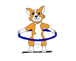Corgi Moving sticker sticker #13332038