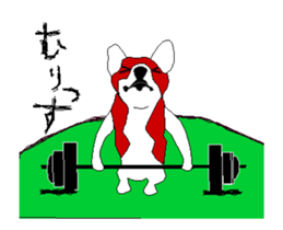 Corgi Moving sticker sticker #13332044