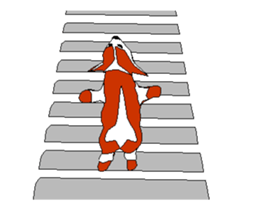 Corgi Moving sticker sticker #13332057
