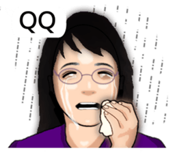 Expression dialog sister. sticker #13332620