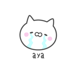 AYA's basic pack,cute kitten sticker #13333599