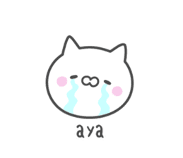 AYA's basic pack,cute kitten sticker #13333599