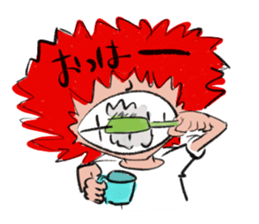 Redhead sticker #13333696