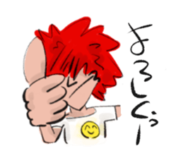 Redhead sticker #13333705
