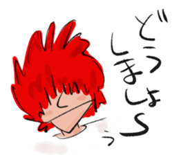 Redhead sticker #13333713