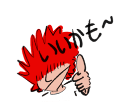 Redhead sticker #13333722
