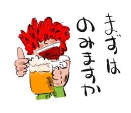 Redhead sticker #13333723