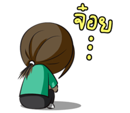 Just a girl.. OKAY!! sticker #13333825