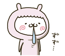 fool alpaca-chan 2 sticker #13334154