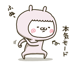 fool alpaca-chan 2 sticker #13334162