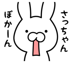 Sacchan Sticker Rabbit ver. sticker #13334230