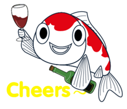 Sakura Koi sticker #13334821