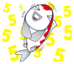 Sakura Koi sticker #13334825