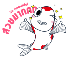 Sakura Koi sticker #13334831