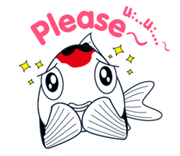 Sakura Koi sticker #13334833