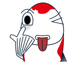Sakura Koi sticker #13334834