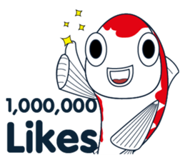 Sakura Koi sticker #13334848