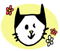 Buchi and flowers sticker #13335302