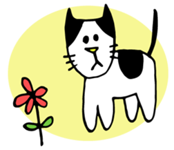 Buchi and flowers sticker #13335324