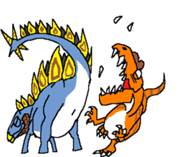 Era of the dinosaurs sticker #13336182