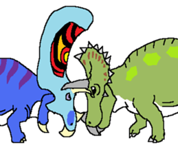 Era of the dinosaurs sticker #13336187