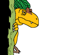 Era of the dinosaurs sticker #13336199