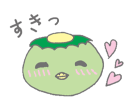 harmonious kappa sticker #13336327