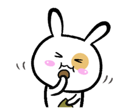 Puff rabbit Puff rabbit sticker #13336692