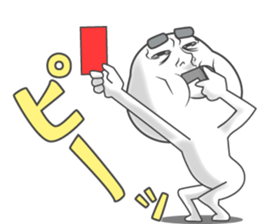 sticker of a straight face part2 sticker #13336716