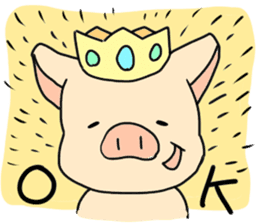 The Pig Prince sticker #13336840