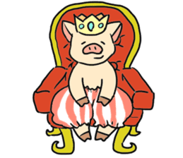 The Pig Prince sticker #13336848