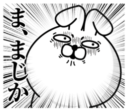 Reaction Rabbit4 sticker #13337214