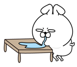 Reaction Rabbit4 sticker #13337224