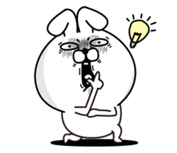 Reaction Rabbit4 sticker #13337233