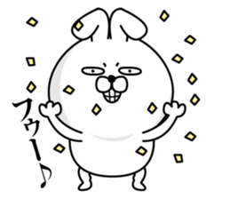 Reaction Rabbit4 sticker #13337235